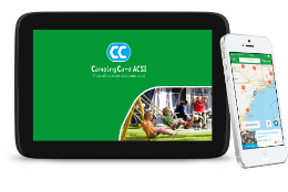 Afbeelding van de CampingCard ACSI App