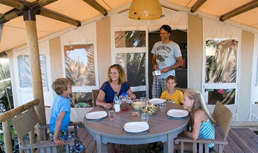 Nadzwyczajne namioty typu lodge