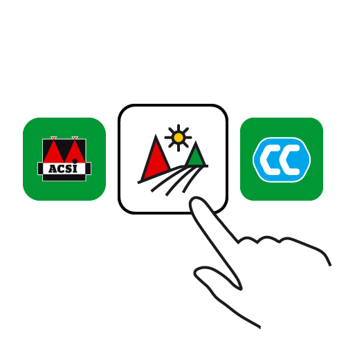 Select the ACSI Great Little Campsites app