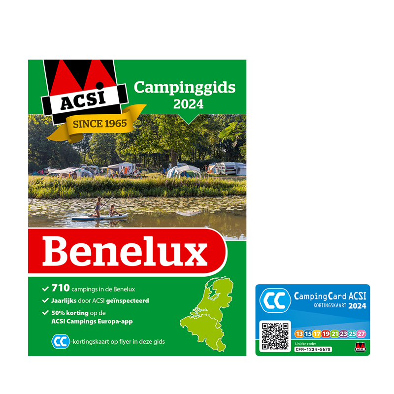 ACSI Campingsgids Benelux 2024