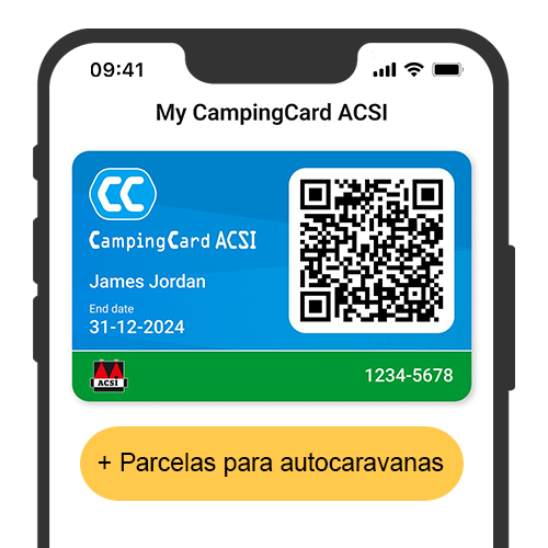 CampingCard ACSI y parcelas para autocaravanas Digital