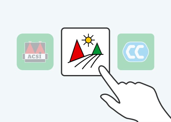 Selecteer de ACSI Campings Europa-app