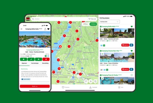 Trova il campeggio ideale con l'app ACSI Campeggi Europa