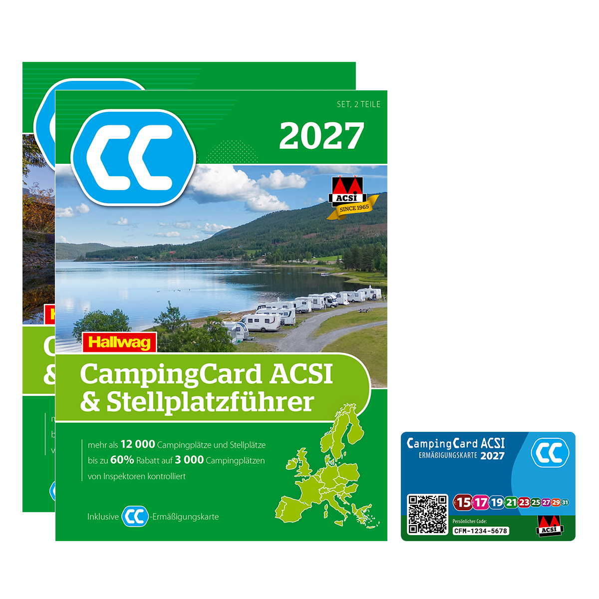 ACSI CampingCard & Stellplatzführer