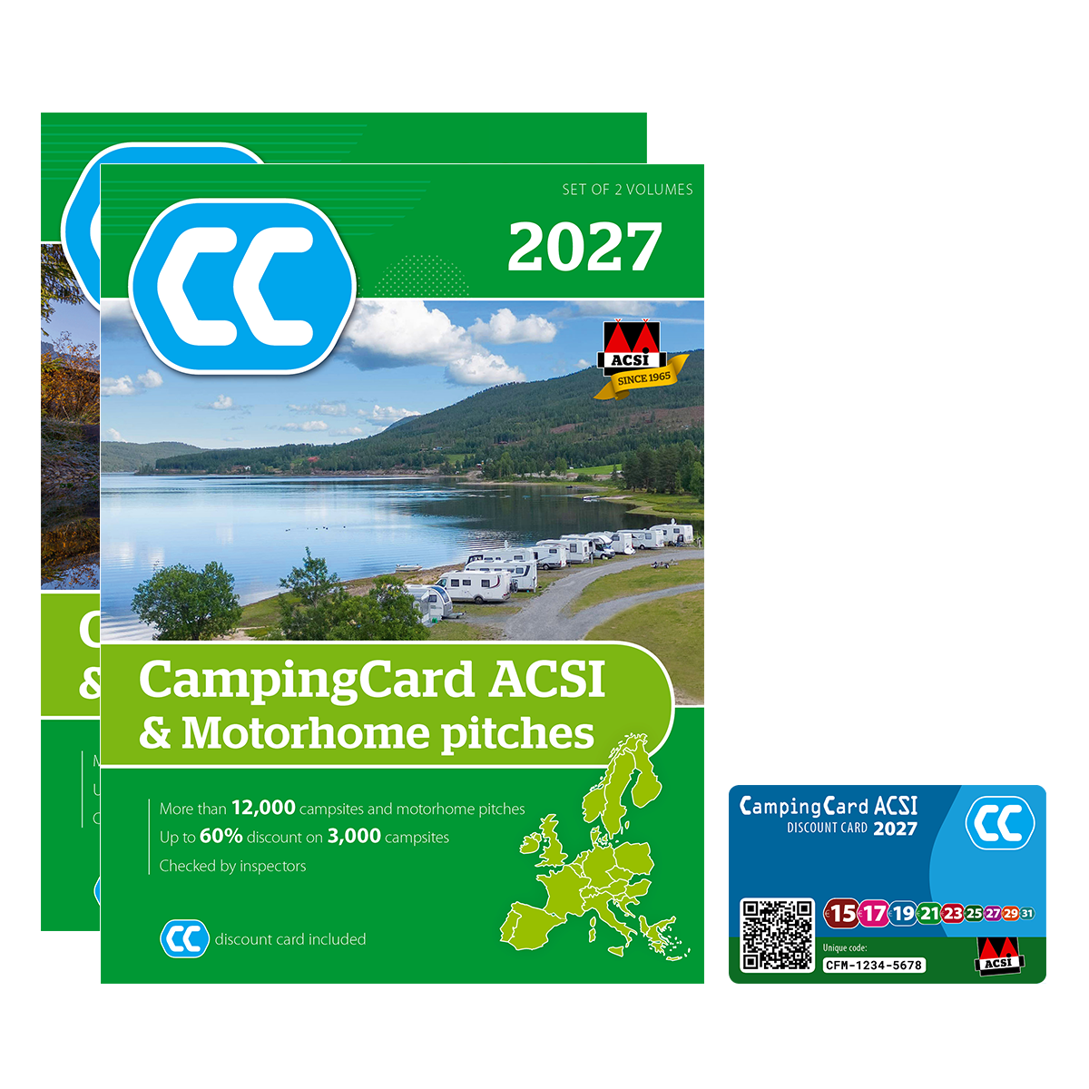 CampingCard ACSI & Motorhome Pitches