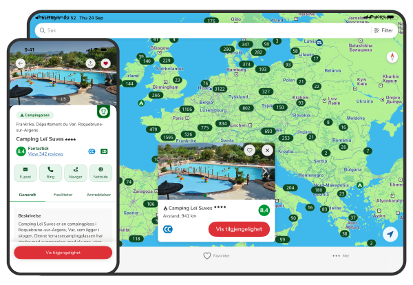 ACSI Campings Europa-app