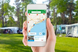Afbeelding van de CampingCard ACSI App