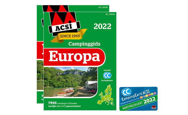 ACSI Campinggids Europa + app 2022