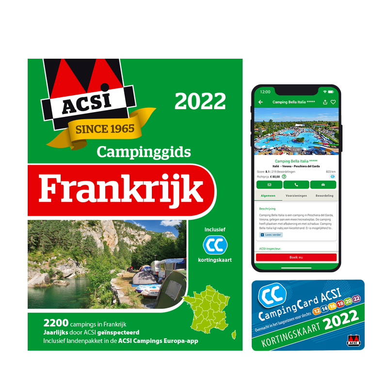 ACSI Campinggids Frankrijk 2022