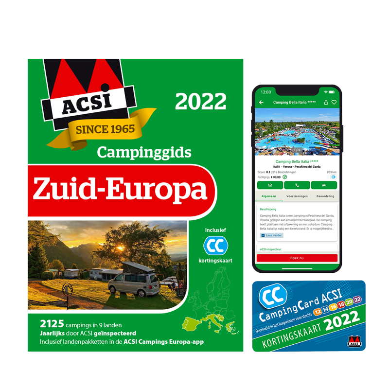ACSI Campinggids Zuid-Europa 2022