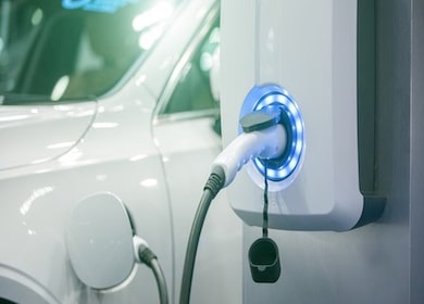 Campingplasser med ladestasjon for elektriske biler