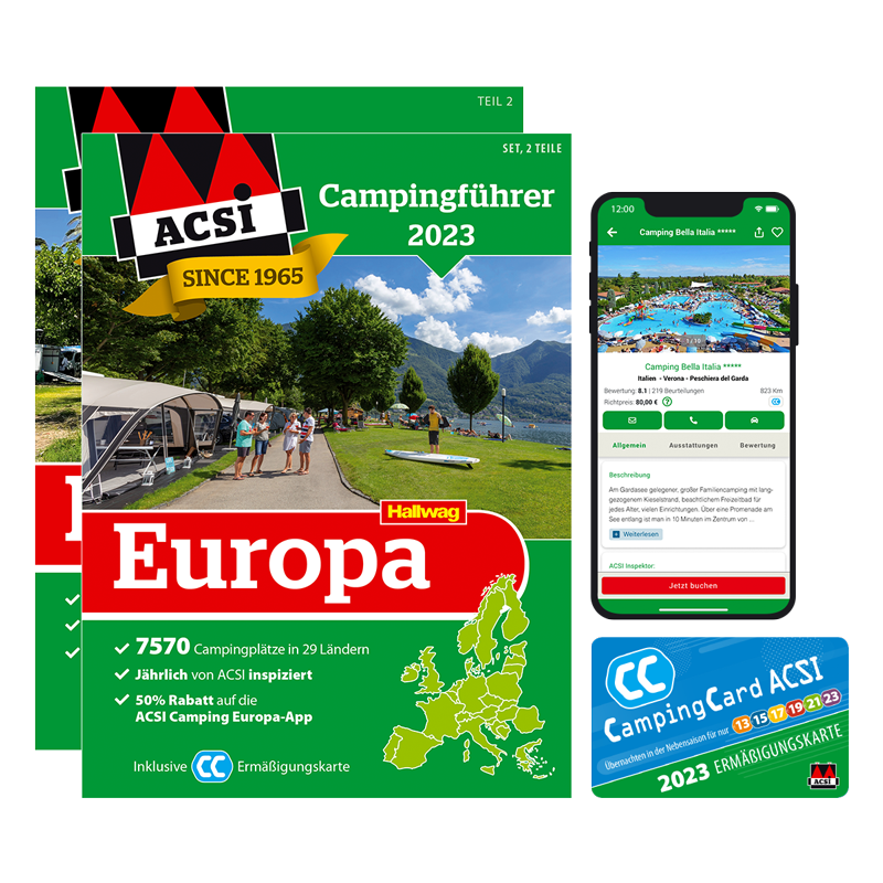 ACSI Campingführer Europa 2023
