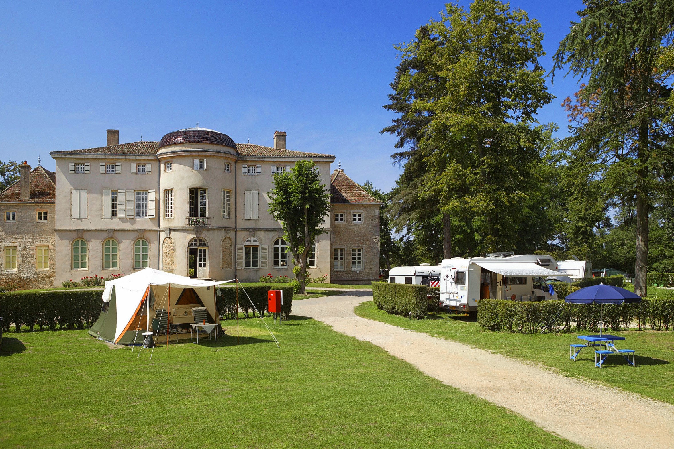 Online bestellen: Camping Château de l'Epervière