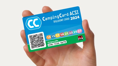 ACSI CampingCard 2024: The discount card for the low season