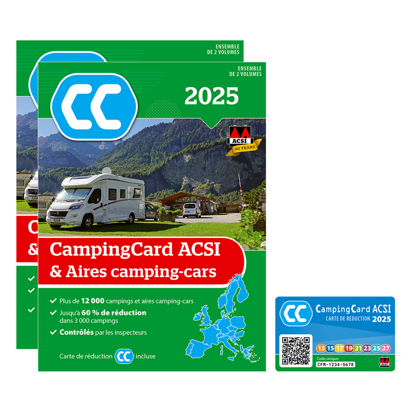 ACSI CampingCard & Aires camping-cars