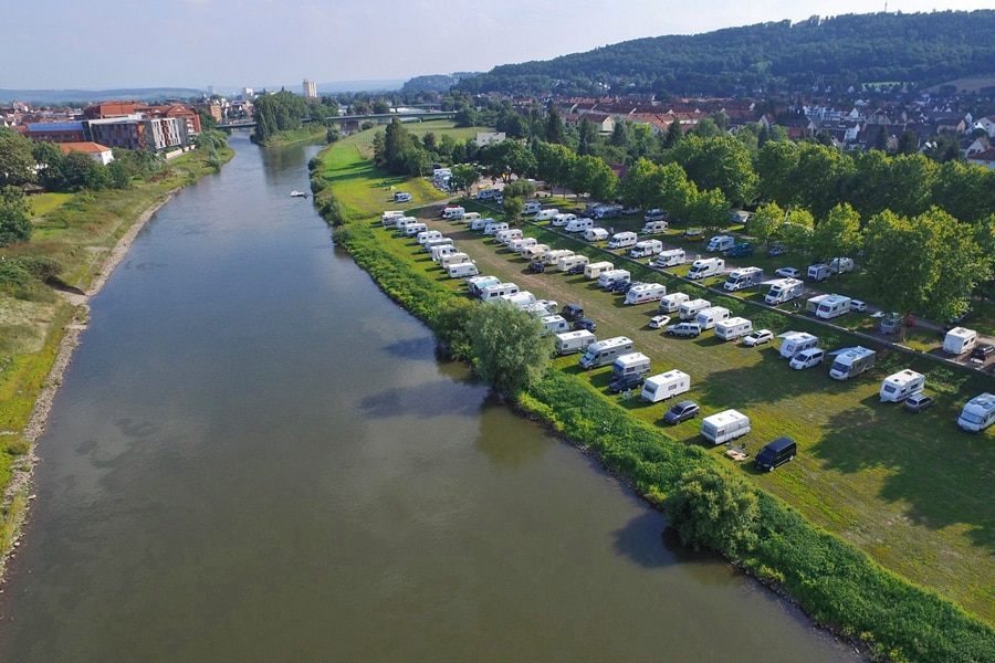 Campingplatz Hameln an der Weser