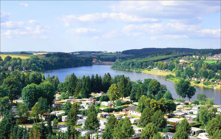 Talsperre Malter Campingplatz