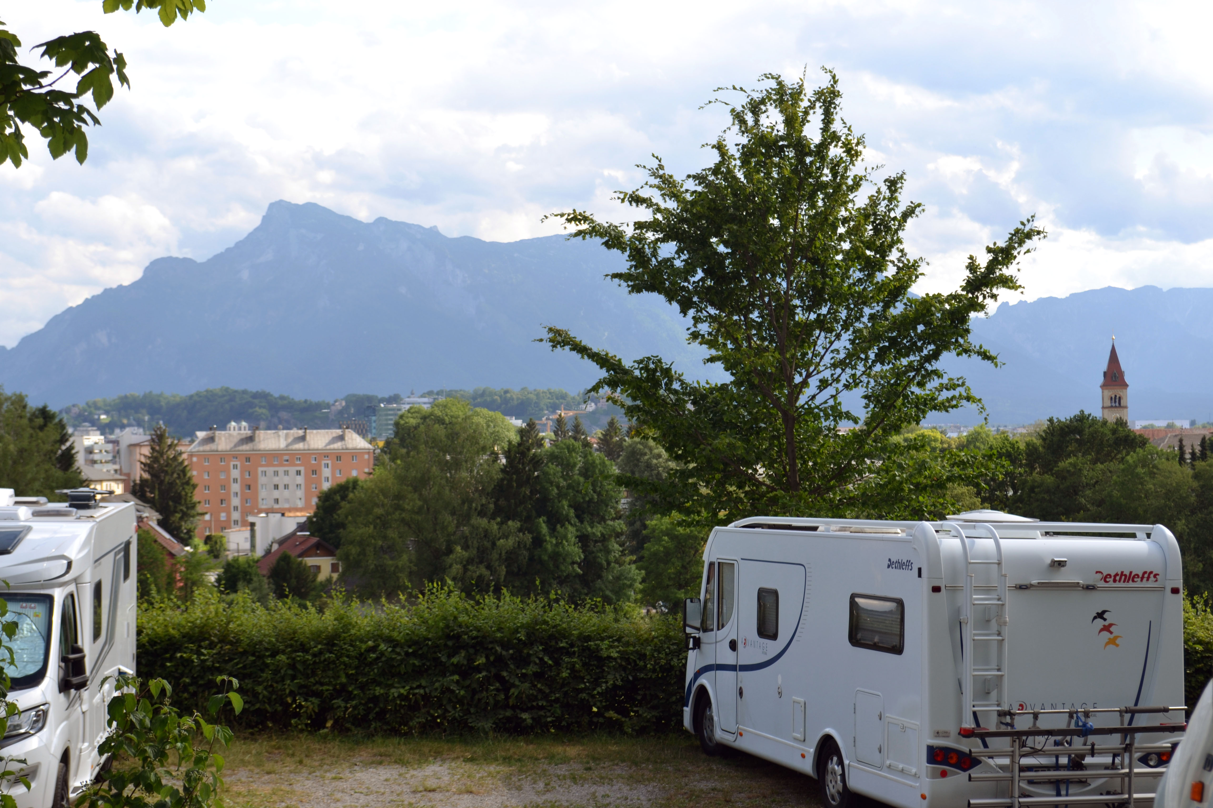 Panoramacamping Stadtblick