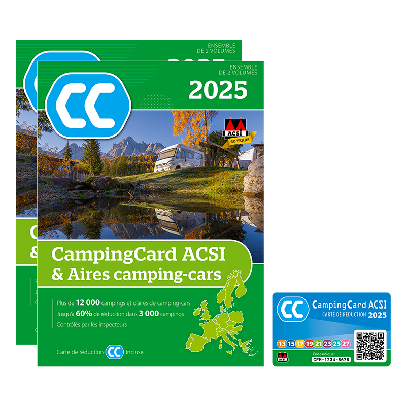 ACSI CampingCard & Aires camping-cars