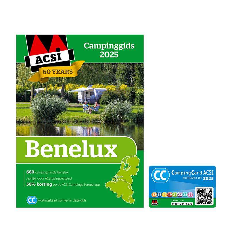 ACSI Campingsgids Benelux 2025