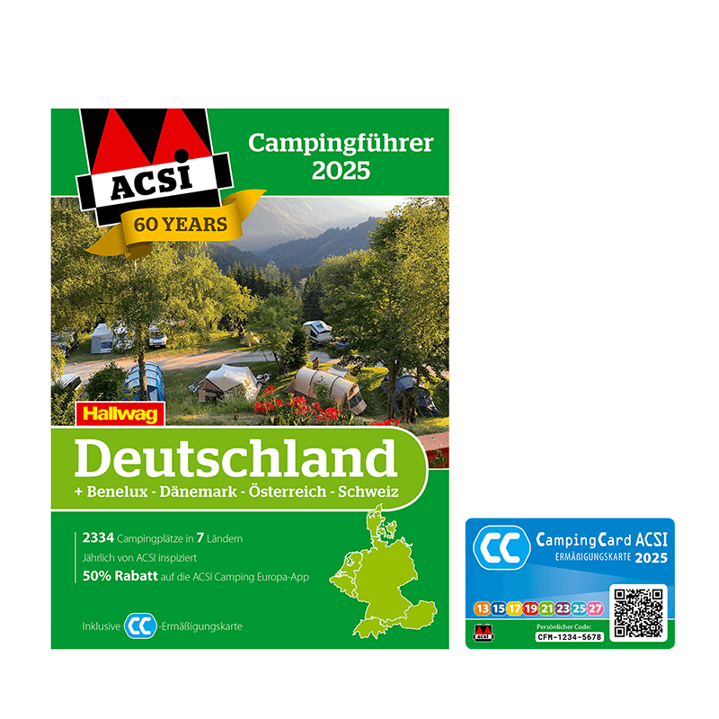 ACSI Campingführer Deutschland 2025