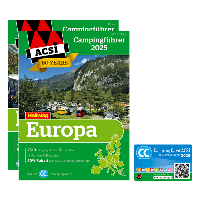 ACSI Campingführer Europa 2025