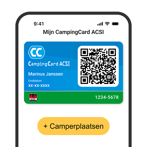 CampingCard ACSI Digitaal & Camperplaatsen