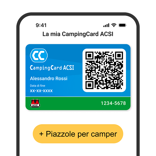 CampingCard ACSI e piazzole per i camper Digitale