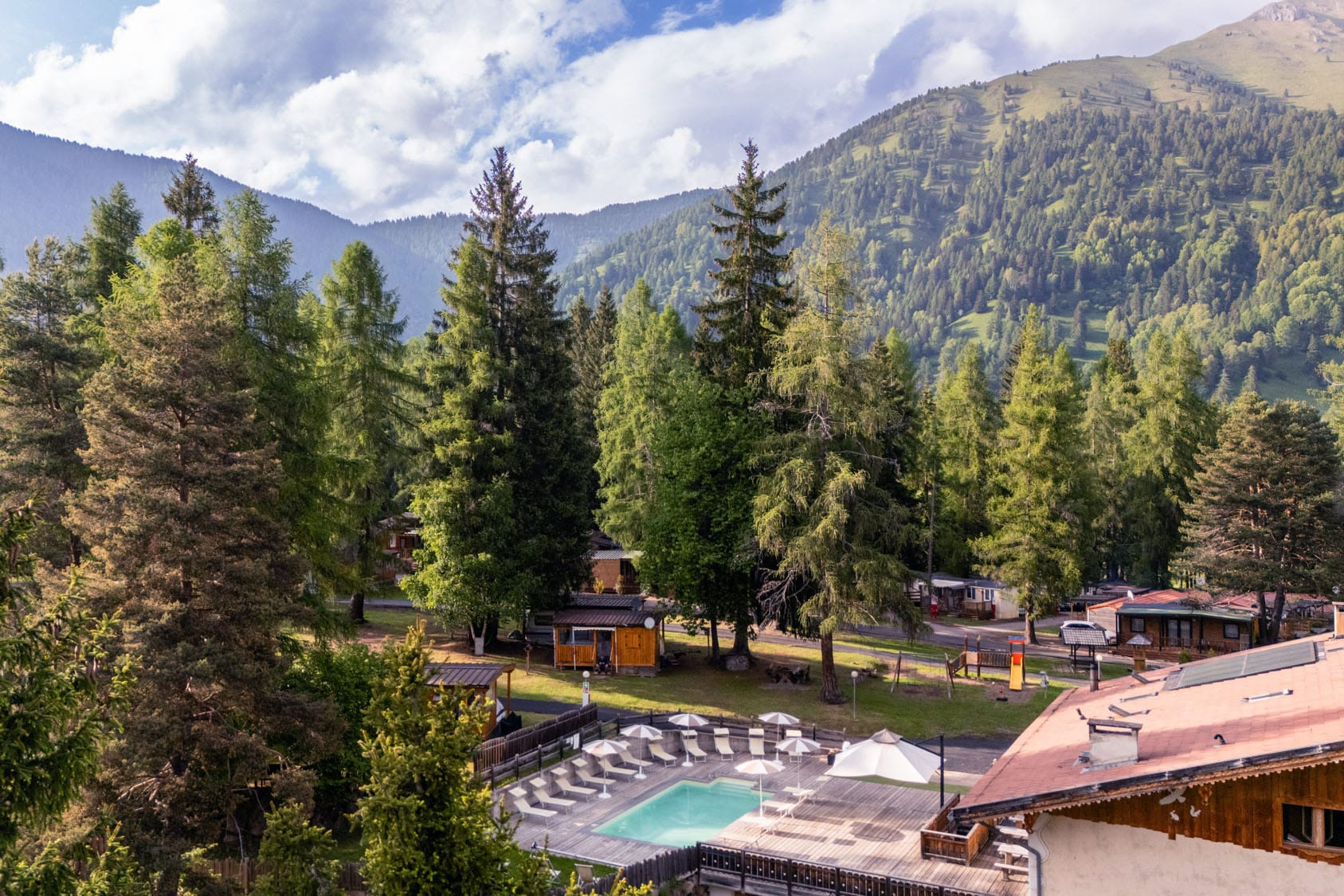 Camping Italien Club del Sole Val di Fiemme Easy Camping Village Campingpladser Italien