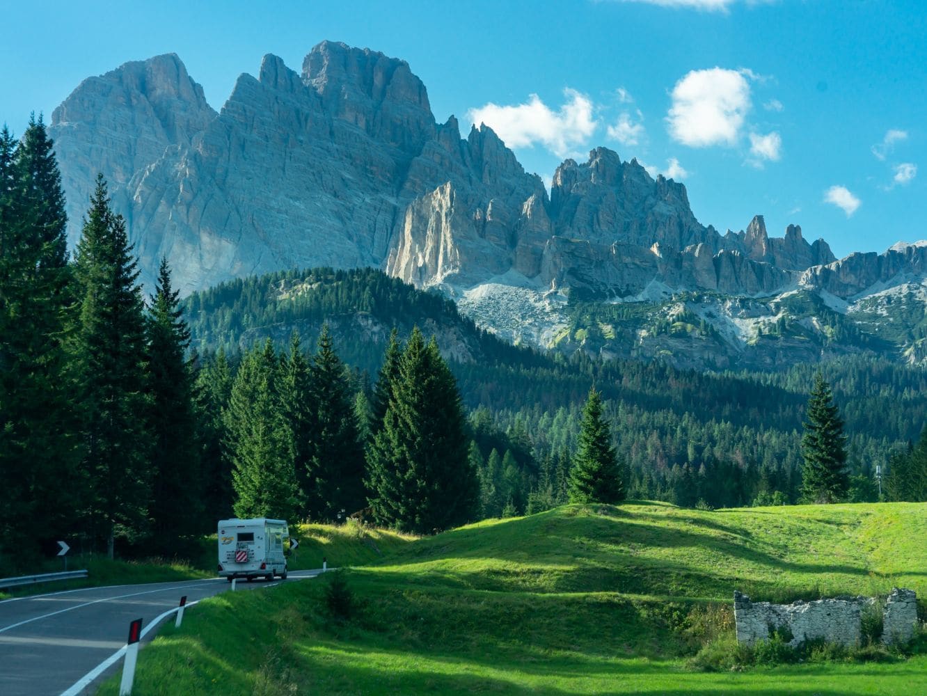 Mit dem Camper durch die Dolomiten