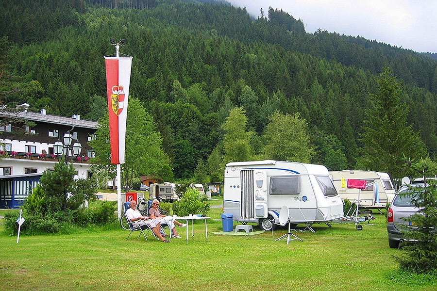 camper deko Deko Wohnwagen Caso mit LED creme-wei  Tiziano Home