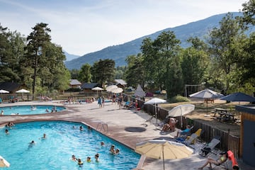 Camping Huttopia Bourg-St-Maurice Camping Huttopia Bourg-St-Maurice