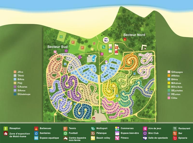 Zobacz mapę kempingu