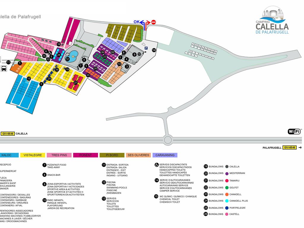 Zobacz mapę kempingu