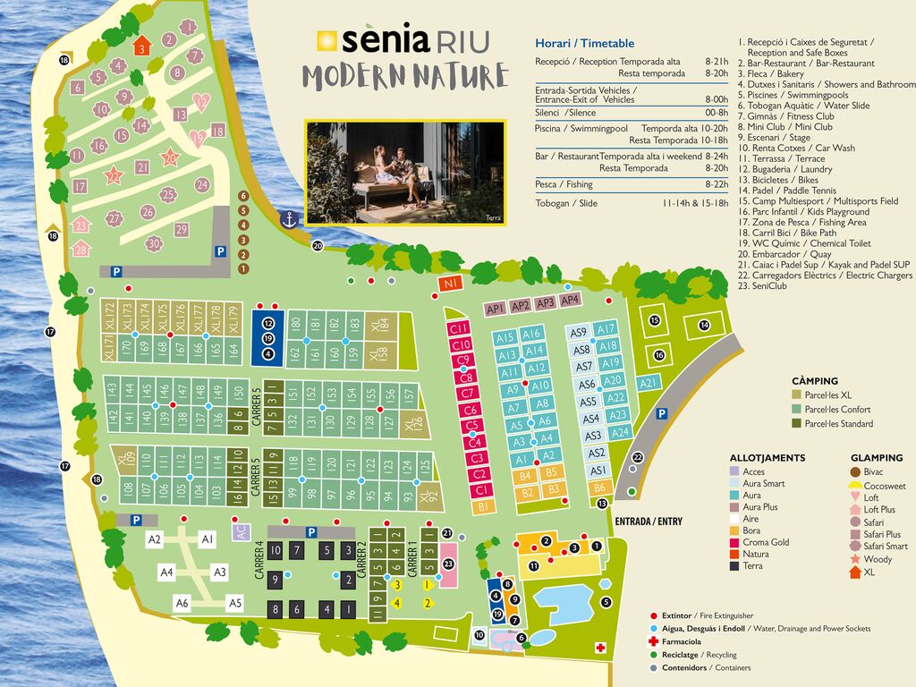 Zobacz mapę kempingu