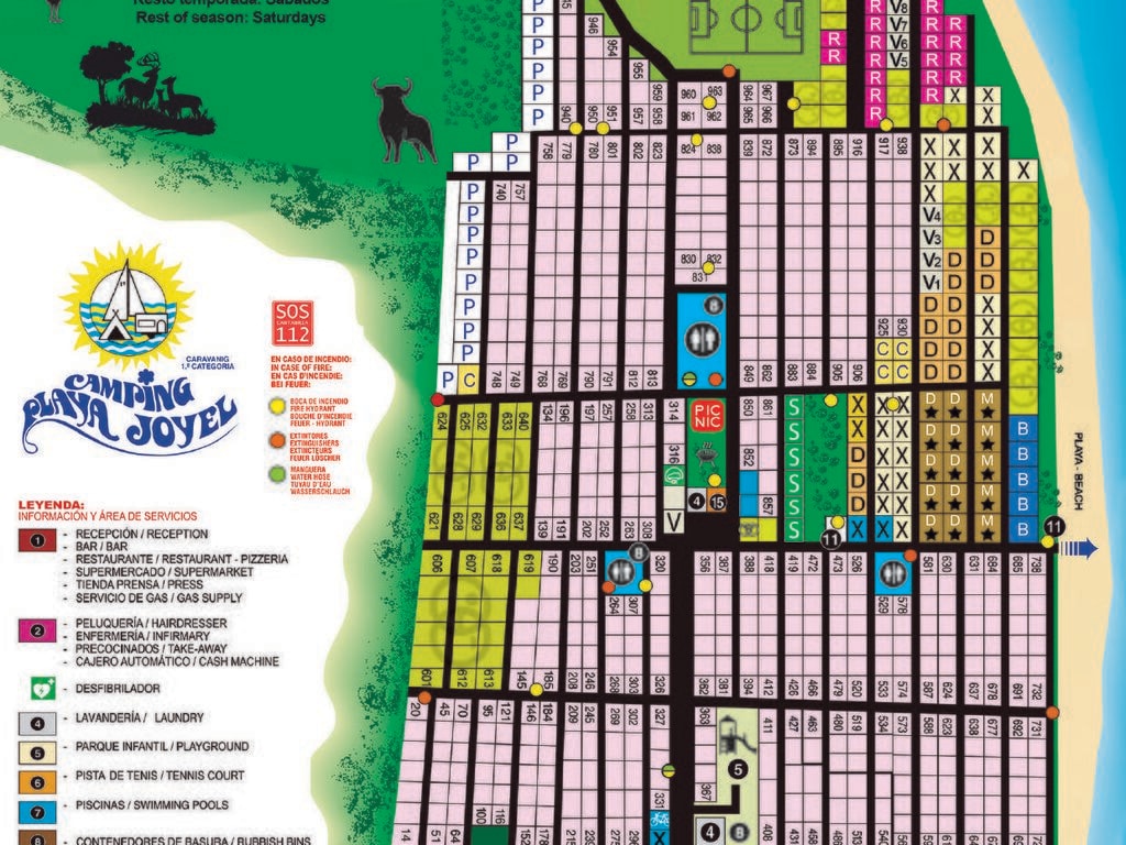 Zobacz mapę kempingu