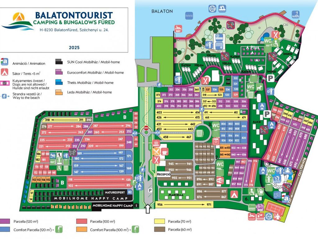Zobacz mapę kempingu