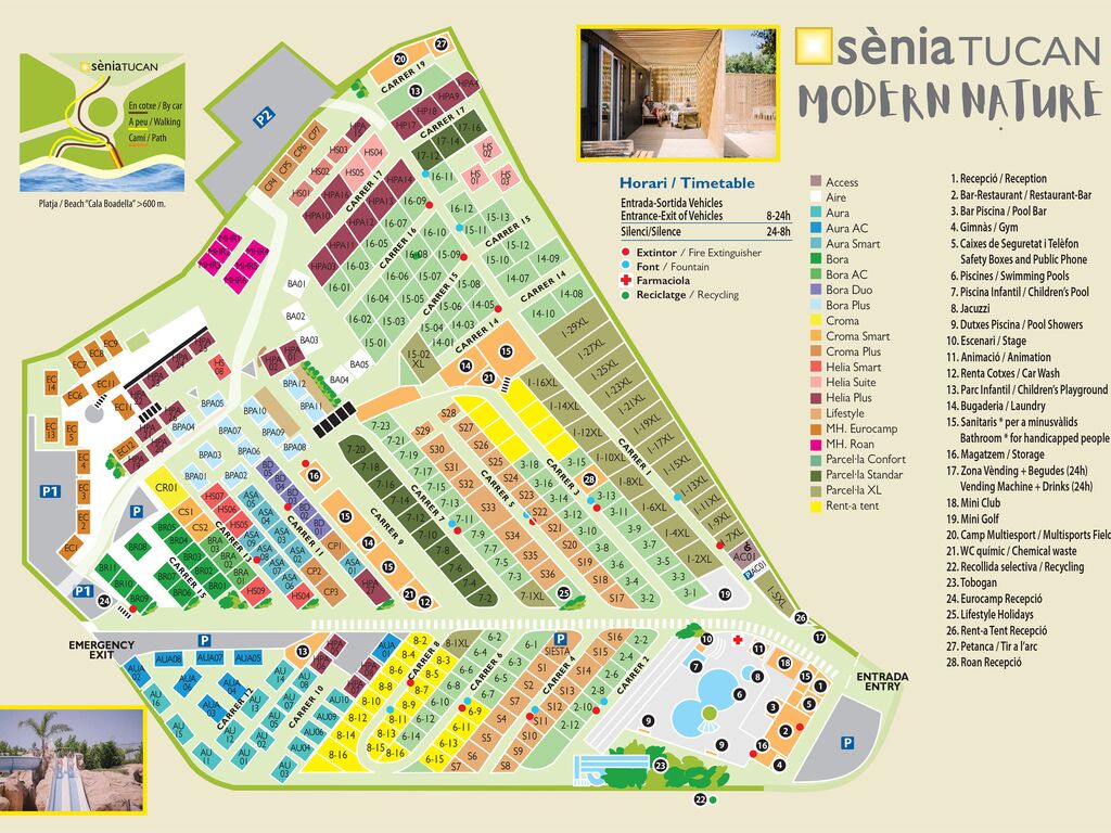 Zobacz mapę kempingu