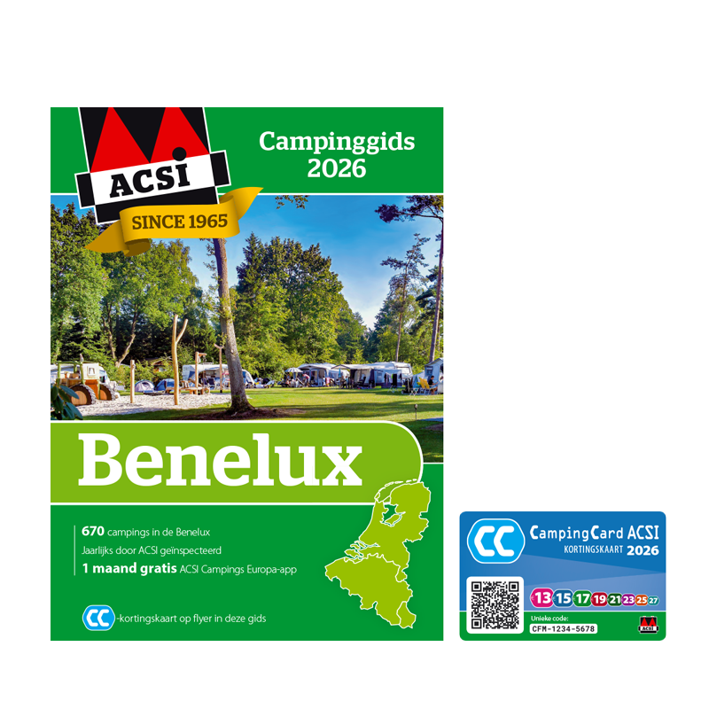 ACSI Campingsgids Benelux 2026