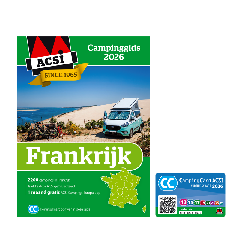 ACSI Campinggids Frankrijk 2026