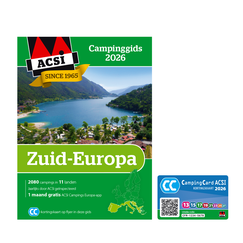 ACSI Campinggids Zuid-Europa 2026