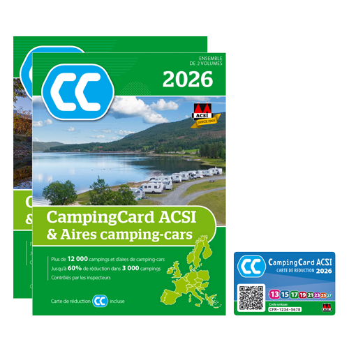 ACSI CampingCard & Aires camping-cars