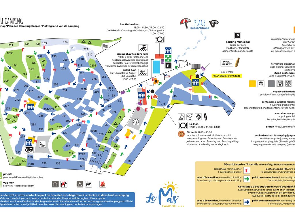 Zobacz mapę kempingu