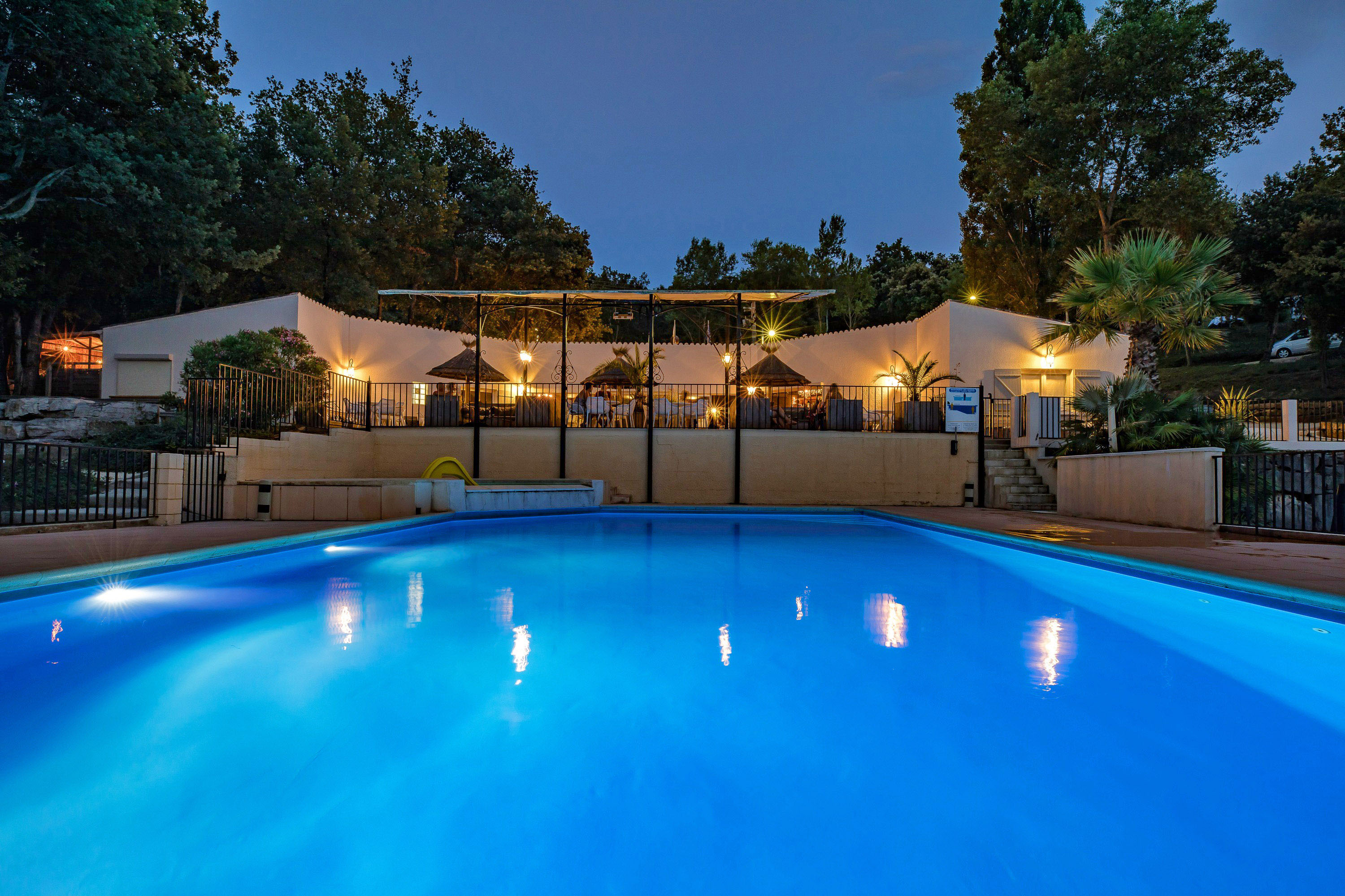Interior living area at Slow Village La Roque-sur-Cèze in La Roque-sur-Cèze