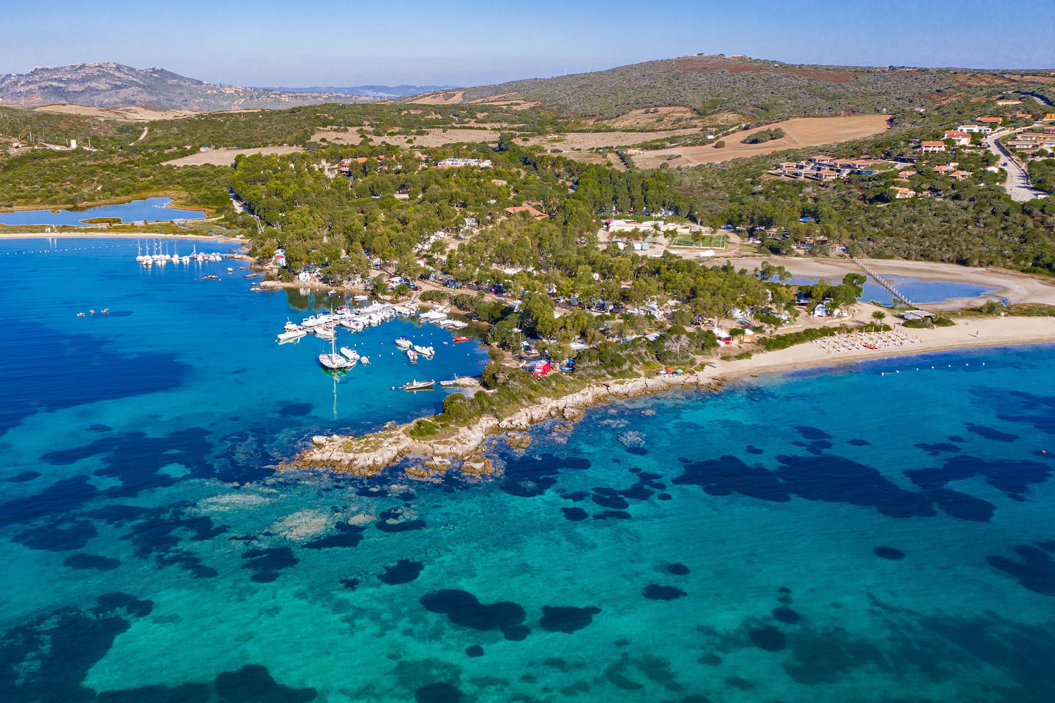 Bedroom accommodation at Baia Holiday Capo d'Orso in Palau