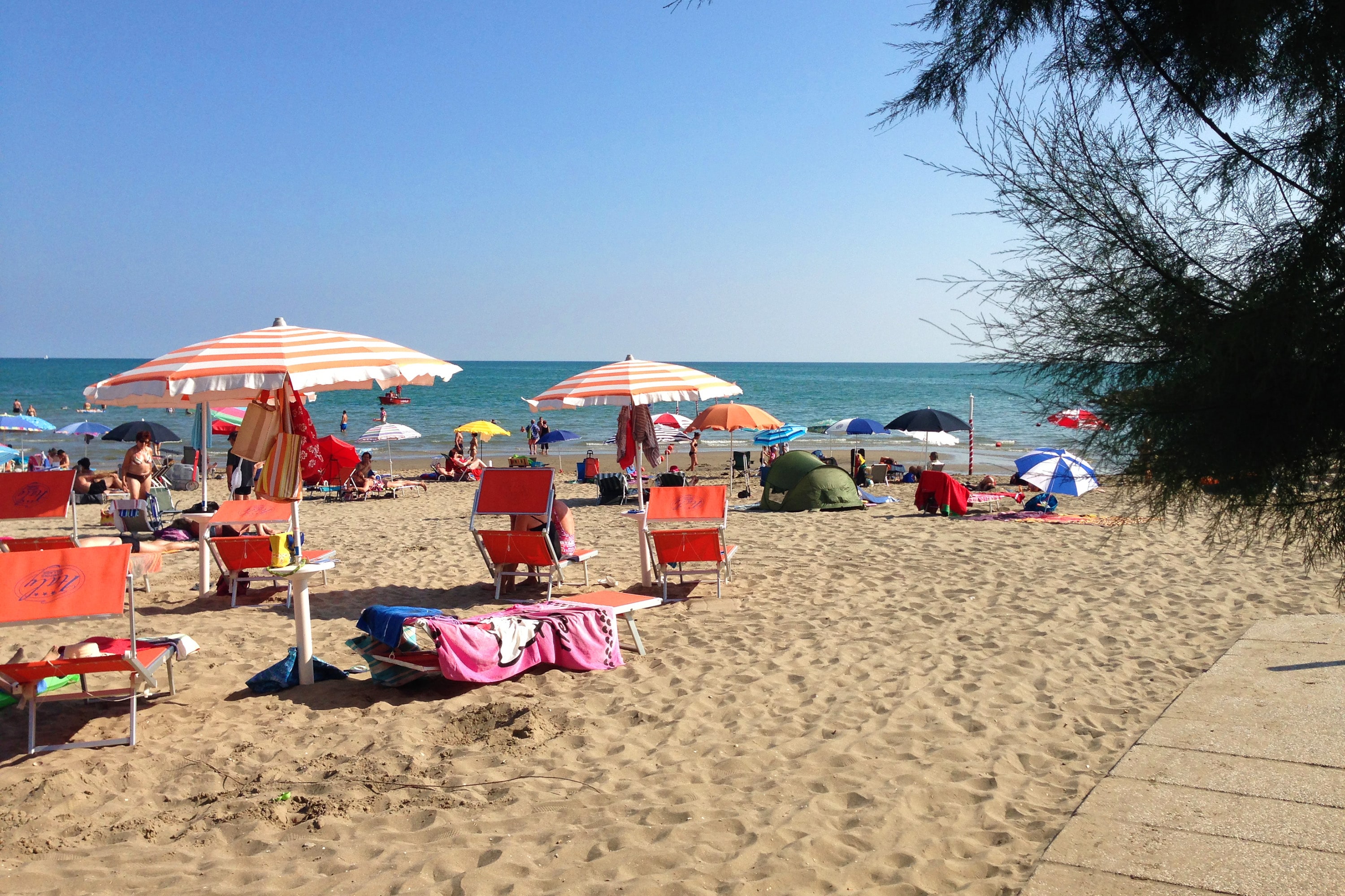 Interior living area at Italy Camping Village in Cavallino-Treporti