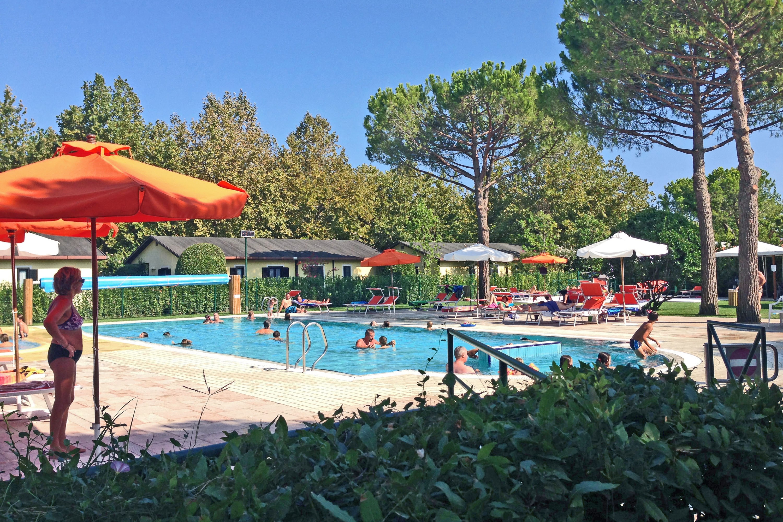 Bedroom accommodation at Italy Camping Village in Cavallino-Treporti