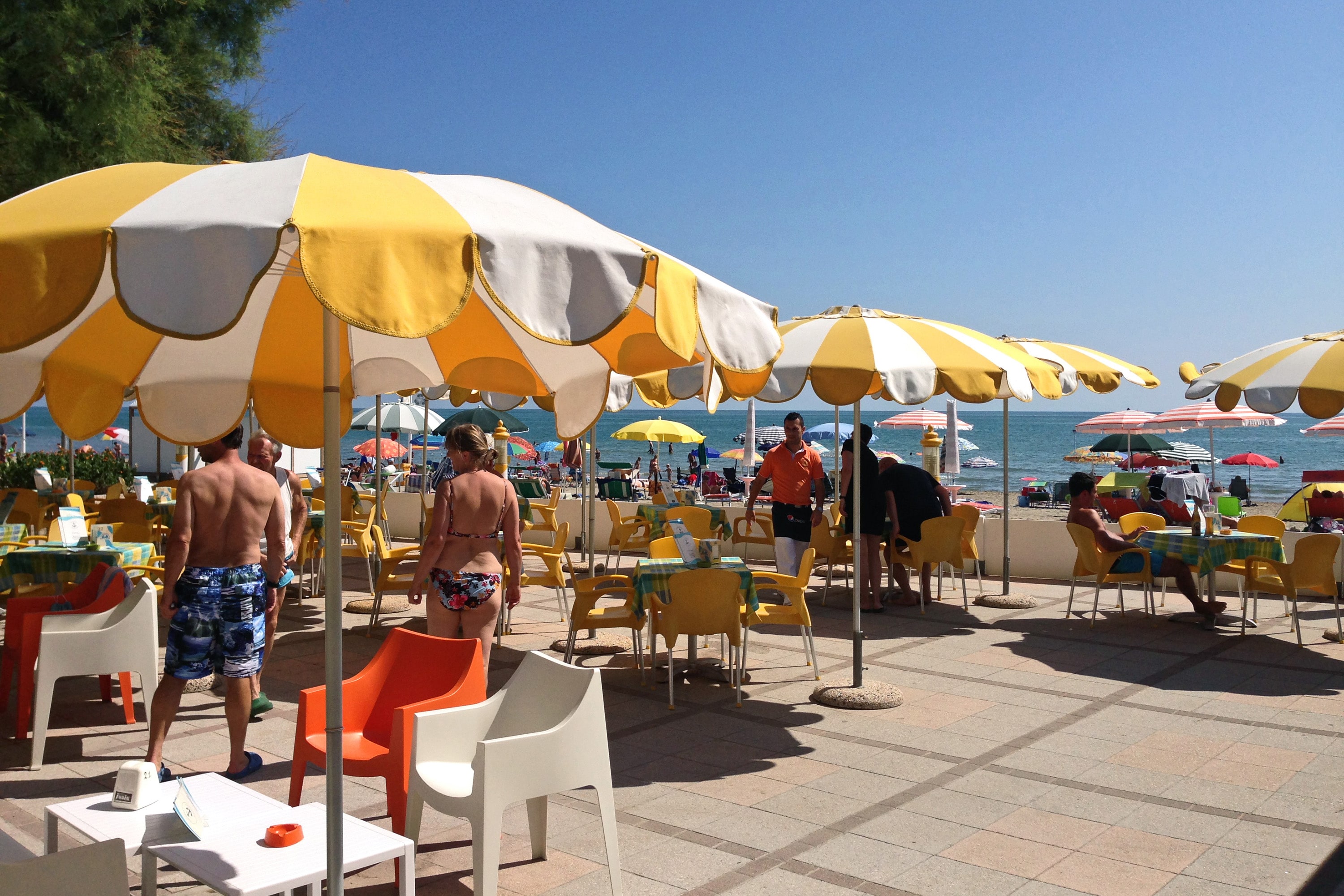 Kitchen facilities at Italy Camping Village in Cavallino-Treporti