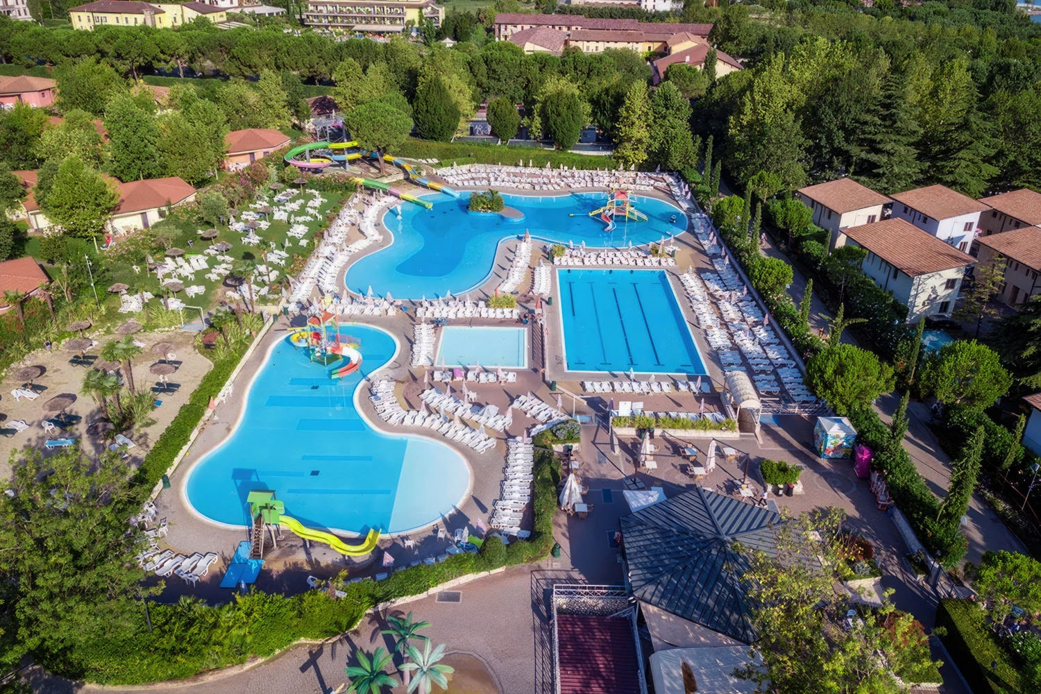 Exterior view of Camping Bella Italia in Peschiera del Garda