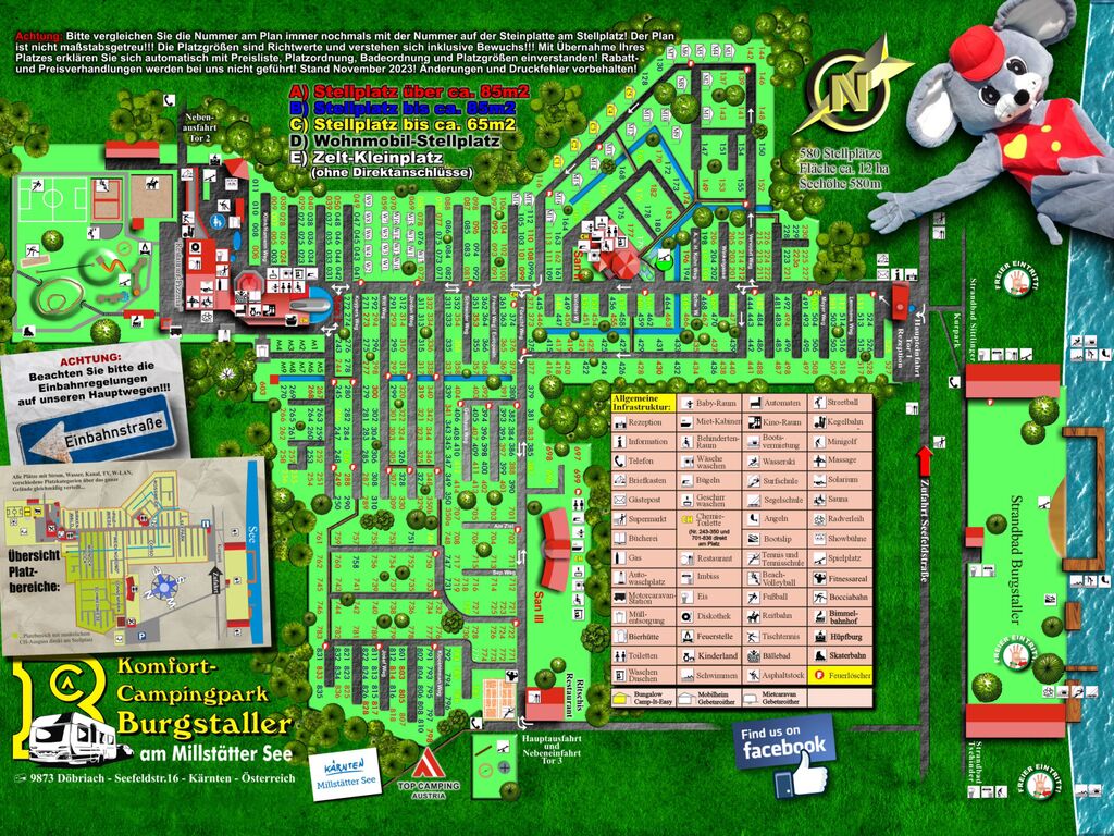 Zobacz mapę kempingu